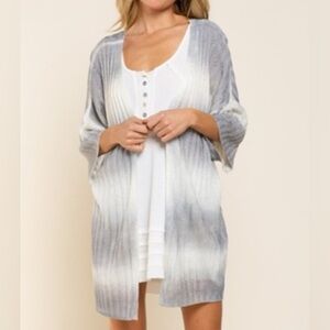 POL Cream Textured Knit Sweater